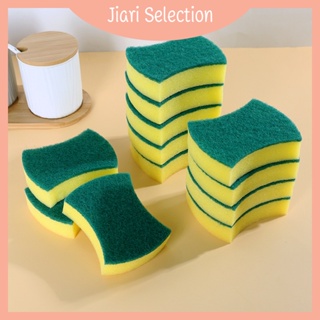 Jiari Selection  [✨สินค้าใหม่✨]เวลา จำกัด ราคาต่ำ ฟองน้ำล้างจาน ทำความสะอาดล้างจาน สำหรับทำความสะอาด
