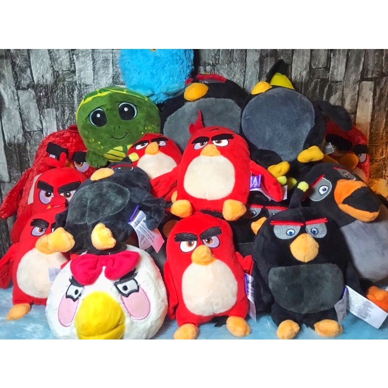 ตุ๊กตาแองกี้เบิร์ด-angry-birds-ลิขสิทธิ์แท้-มือสอง