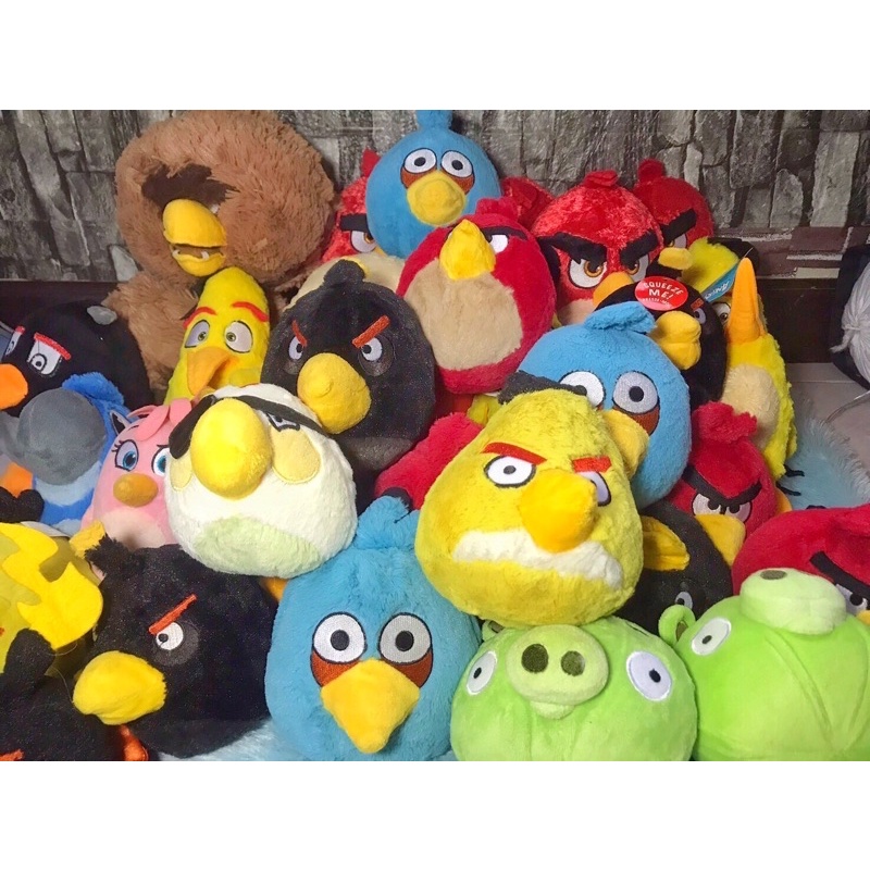 ตุ๊กตาแองกี้เบิร์ด-angry-birds-ลิขสิทธิ์แท้-มือสอง