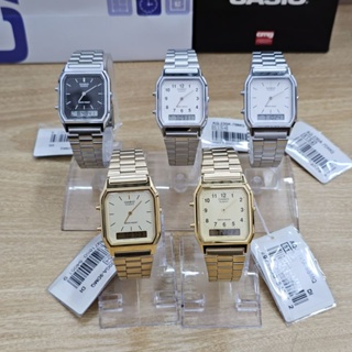 [ของแท้] Casio นาฬิกาข้อมือ รุ่น AQ-230A, AQ-230GA, AQ-230GG  รับประกันศูนย์ CMG 1 ปี