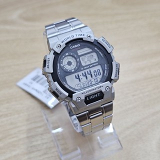 [ของแท้] Casio นาฬิกาข้อมือ รุ่น AE-1400WHD-1AVDF  รับประกันศูนย์ CMG 1 ปี