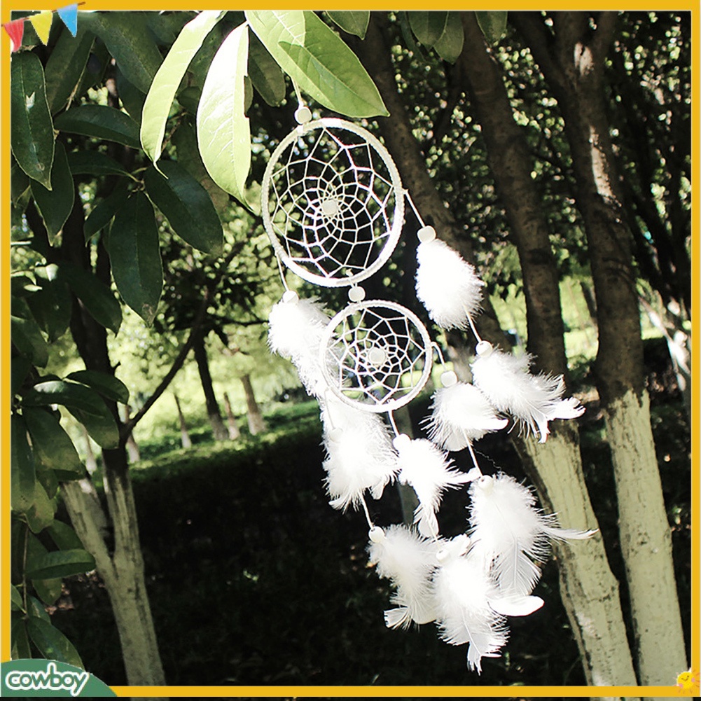 cowboy-double-circle-feather-craft-dream-catcher-wind-chime-home-wedding-decor-ornament