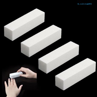 Calciummj Nail File Buffer Block Sanding Sponge UV Gel DIY Art Manicure Polisher Tool