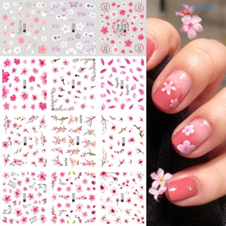 Calciummj Nail Sticker Safe Fadeless Smell-less Women Nail Art for Daily Use