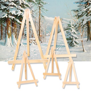 Calciwj 5Pcs Adjustable Wood Easels Reusable Easy to Paint Secure Inclination with Adjustable Screw