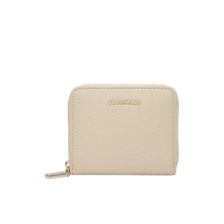 Coccinelle รุ่น Metallic Soft 11A201 กระเป๋าสตางค์ผู้หญิง สี SILK ขนาด 11.5x9.5x0 cm
