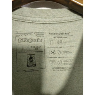 เสื้อยืด มือสอง งานแบรนด์ Patagonia อก 46 ยาว 29