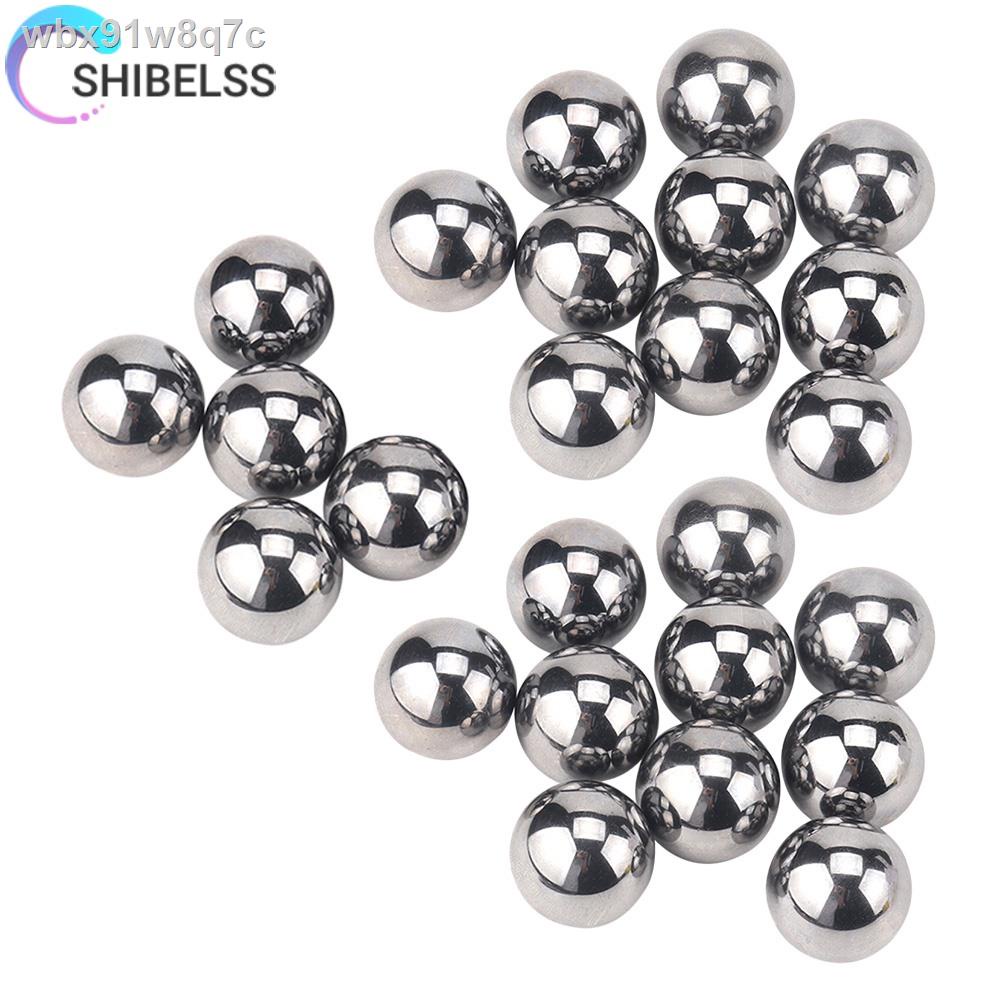 20x Stainless Steel Bearing Balls – 6mm Precision Grade, Solid High-Quality For Repairs Or Projects