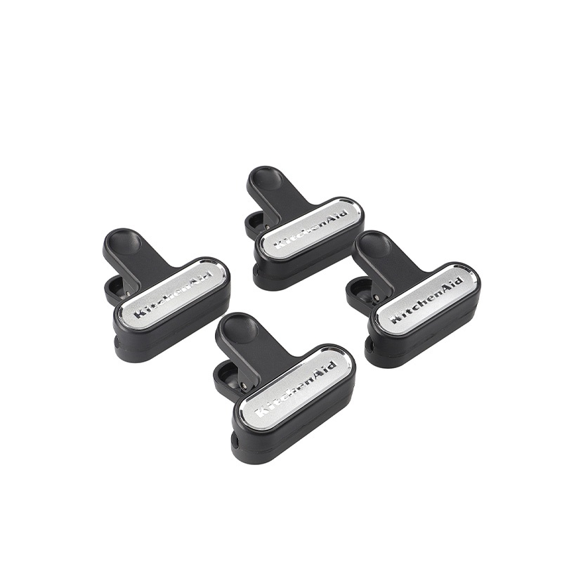 kitchenaid-plastic-set-of-4-food-bag-clips-onyx-black-ตัวหนีบ-4-ชิ้น