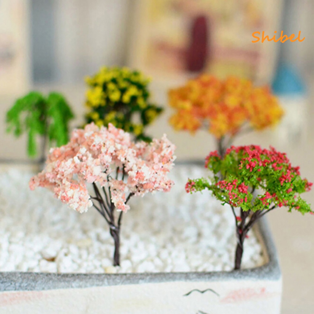 hot-plant-miniature-mini-shape-พลาสติกโลหะ-dollhouse-miniature-สำหรับ