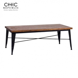 Chic Republic BARRET/120 โต๊ะกลาง - สี เทา/ธรรมชาติ