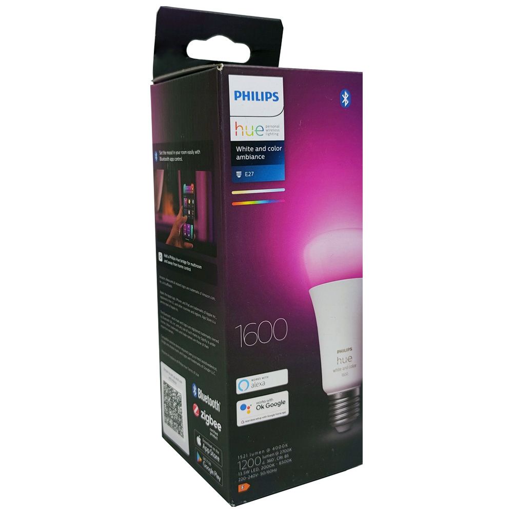 Philips Hue White and Color Ambiance 13.5W A67 E27 (1600 lm) LED Smart ...