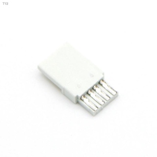 10pcs USB Type A DIY Connector for  USB to Type-C Coiled cable.