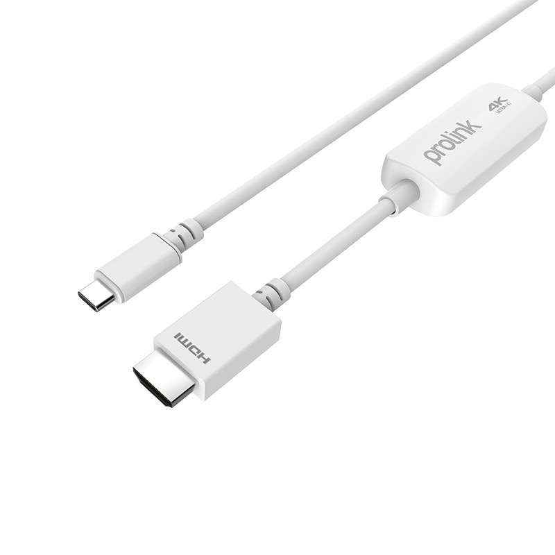 prolink-mp406-usb-c-plug-to-hdmi-plug-white