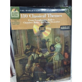 TWGCM - 110 CLASSICAL THEMES CD ROM SHEET MUSIC (HAL)073999277760