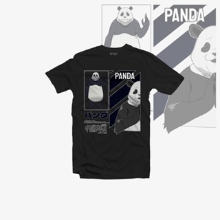 เสื้อยืด แนวโน้ม ✥∋▤เสื้ออนิเมะ - Jujutsu Kaisen - เสื้อยืดตัวการ์ตูนสุดฮอตพิมพ์ลายหมีแพนด้า