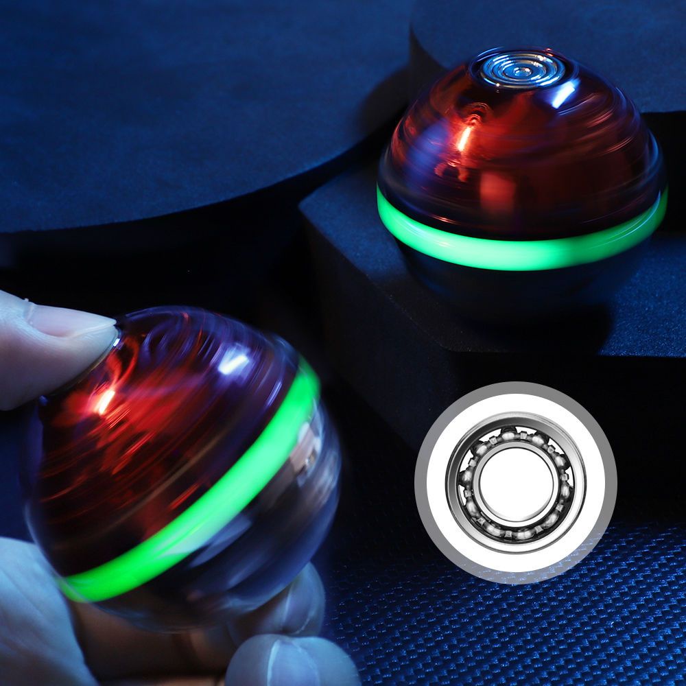 เทคโนโลยีสีดำ-cool-elf-decompression-ball-ปลายนิ้วเรืองแสง-spinning-spinning-ของเล่นเด็กทนทาน-decompression-decompres