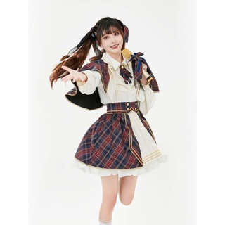 [สินค้าใหม่ในฤดูใบไม้ผลิและฤดูร้อน] Yuchajia ido ชุดเพลงร่วม Lolita เกิร์ลกรุ๊ปชุดไอดอลชุด JK