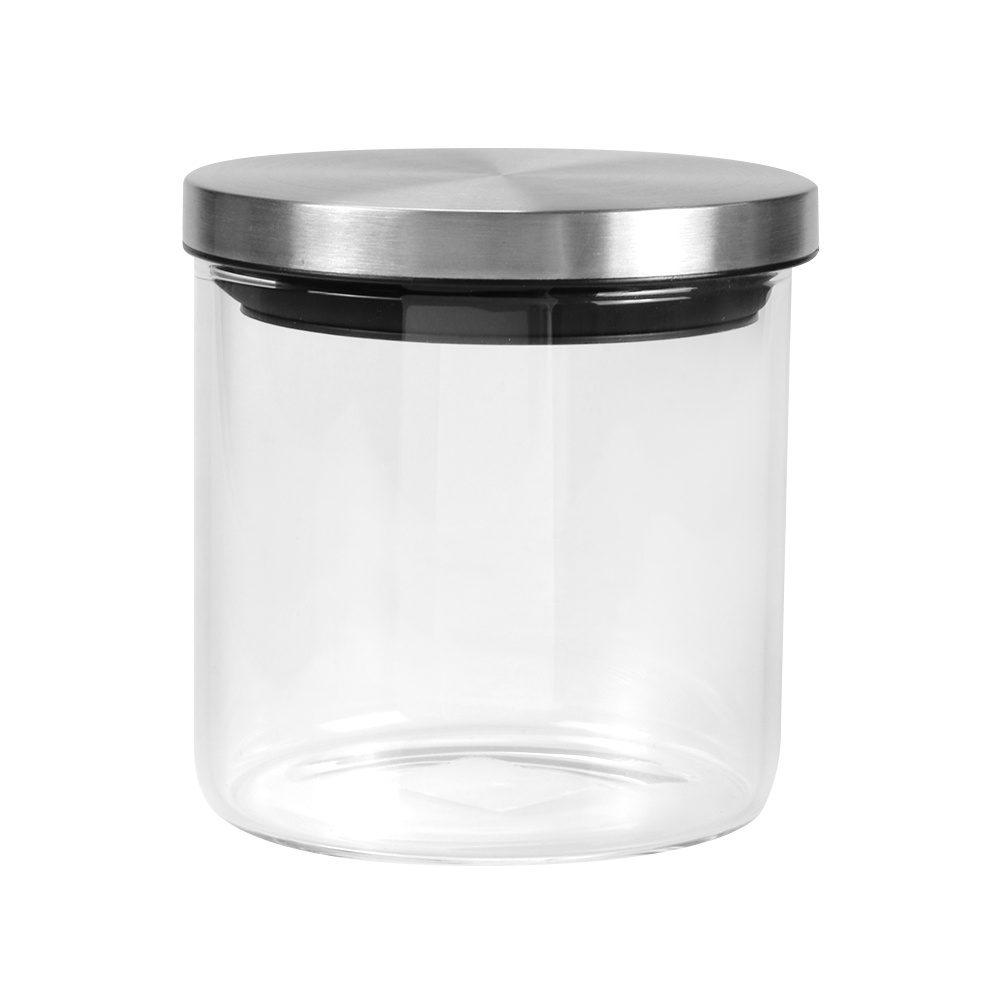 HOME&BEYOND ขวดโหลแก้วกลมฝาดึง S 0.45 ลิตร สินค้าขายดี Shopee Thailand