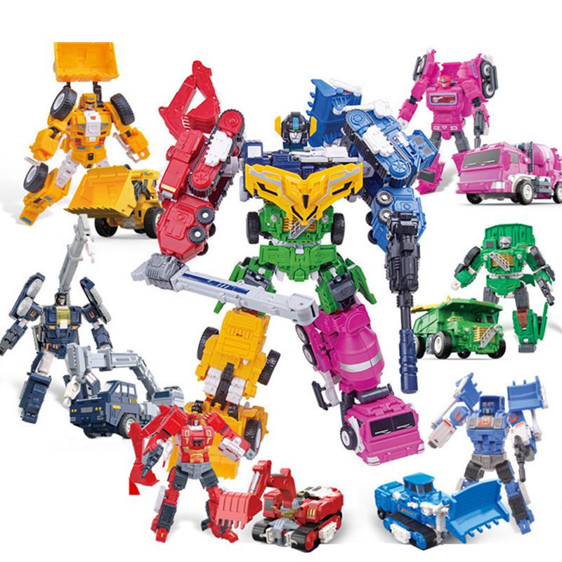 JINJIANG 6 IN 1 Combiner Devastator Action Figures Toy Cool ...