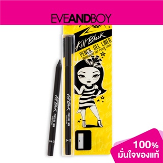 ASHLEY - A156 Ashley Killer Black Eyeliner