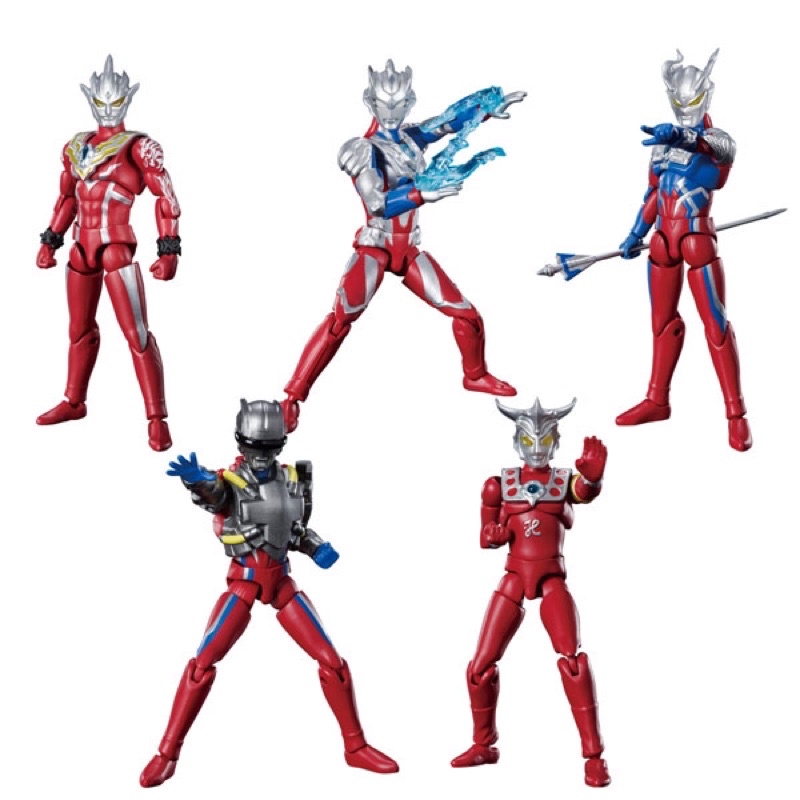 โมเดลฟิกเกอร์อุลตร้าเเมน-chodo-ultraman-2-ชุด2-ของเเท้จากbandai-โมเดลฟิกเกอร์เเท้อุลตร้าเเ