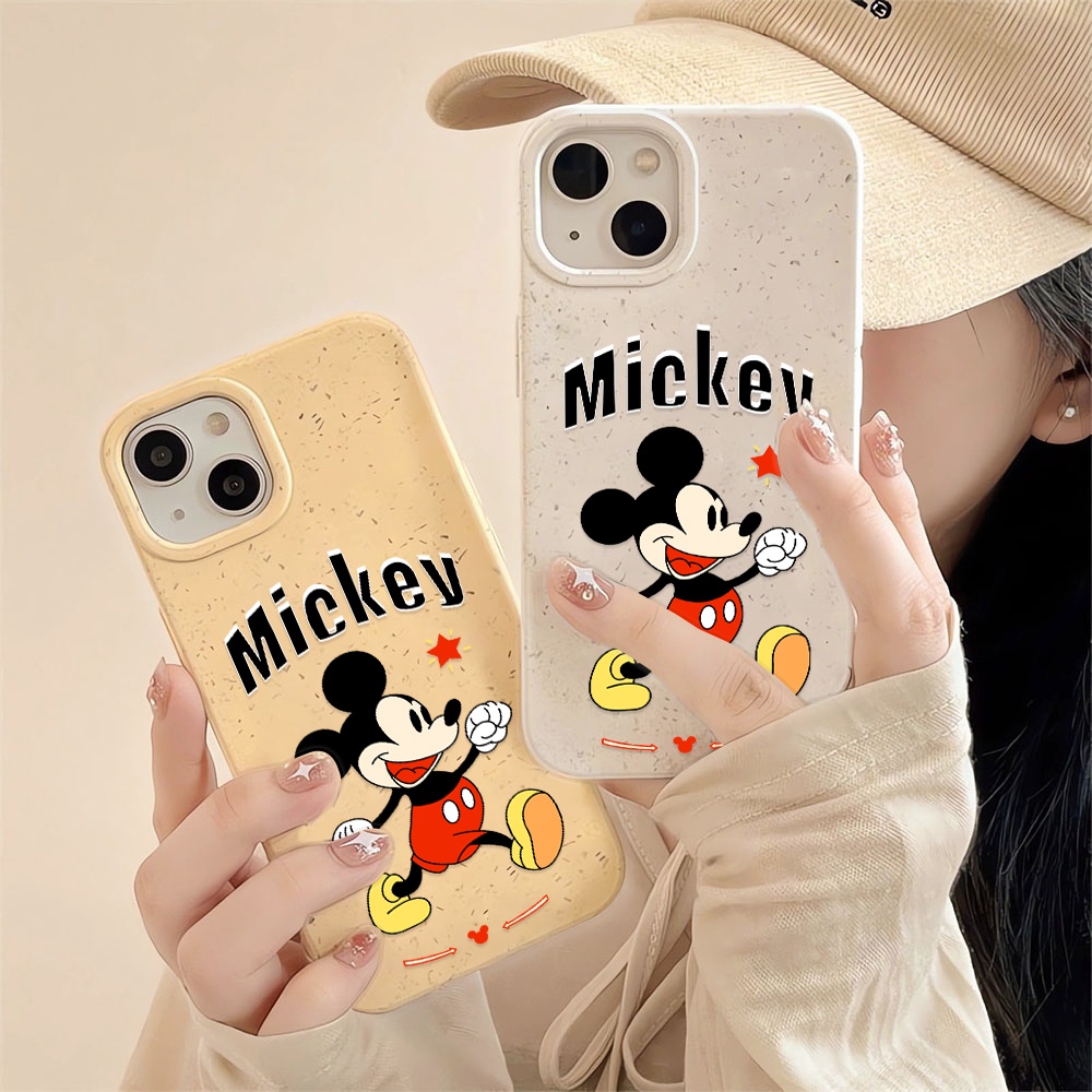 เคสโทรศัพท์มือถือแบบนิ่ม-ลายมิกกี้เมาส์วิ่ง-สีขาว-สําหรับ-iphone-14promax-11-13-12-7-8-plus-x-xr-xsmax