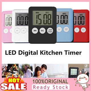 [B_398] Thin Cooking Digital Timer Time Countdown Alarm Baking Pizza Tool