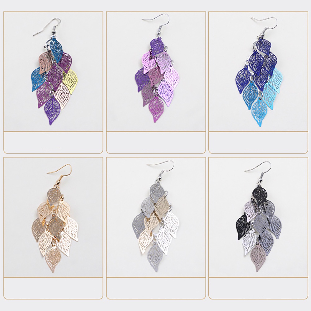 b-398-lady-colorful-multi-layers-leaf-elegant-hook-jewelry-decor