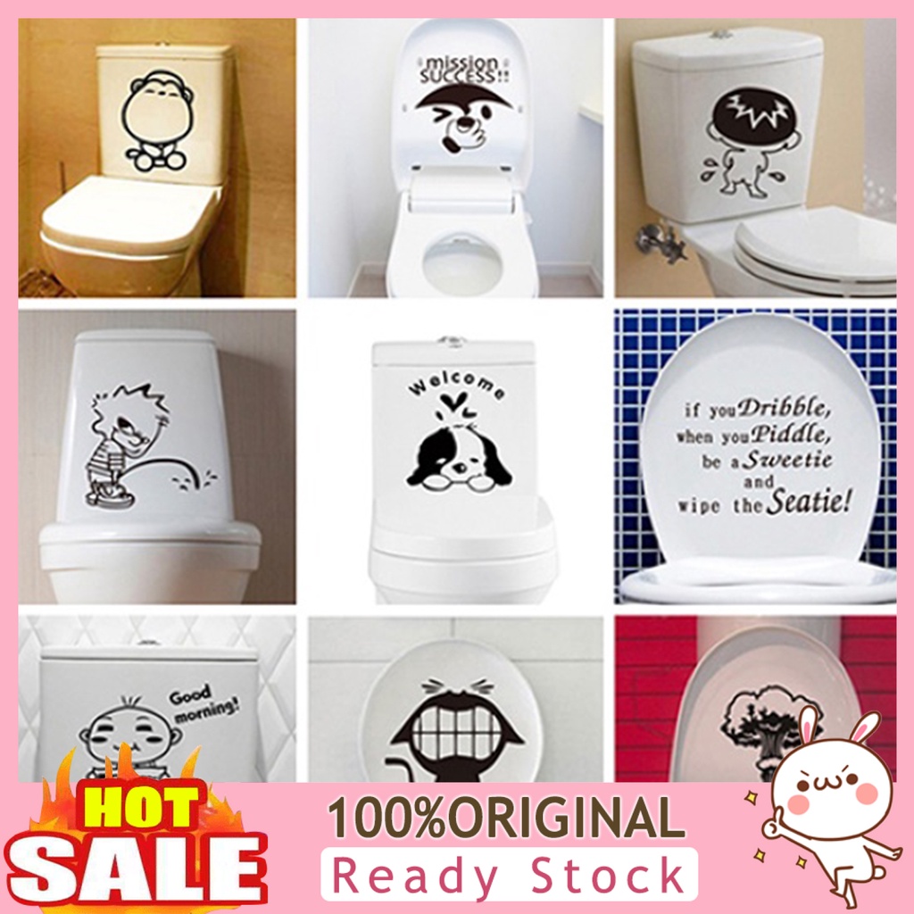 b-398-1pcs-sticker-practical-waterproof-art-decals-toilet-for-wall