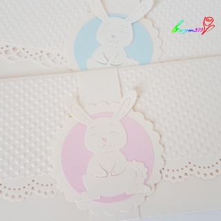 【AG】Easter Rabbit Egg Cutting Dies DIY Scrapbook Paper Card Decor Stencil Mold