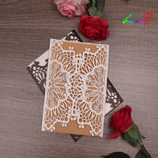 【AG】Floral Cover Greeting Card Cutting Die Scrapbooking Paper Embossing Decor