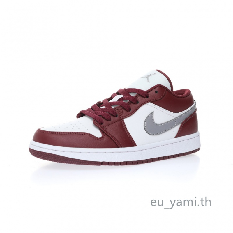 ของแท้-100-nike-air-jordan-retro-1-low-bordeaux-553558-615