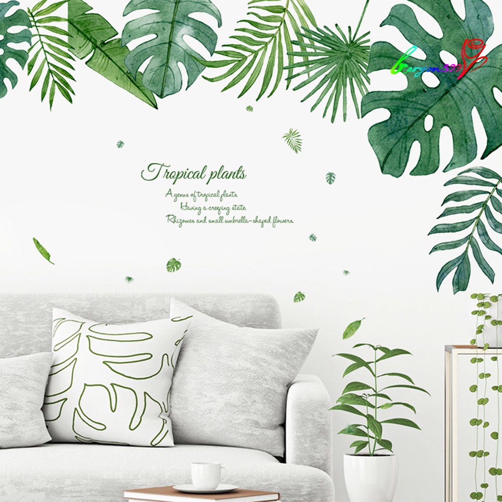 ag-tropical-monstera-leaf-self-adhesive-wall-sticker-living-room-decal