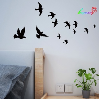 【AG】Wall Decal Adhesive Strong Stickiness Waterproof No Residue Animal Art Decoration Aesthetic Dove Peace DIY Wall