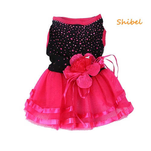 hot-สุนัข-rose-gauze-tutu-ชุดกระโปรงลูกสุนัขแมวเจ้าหญิงเสื้อผ้าเครื่องแต่งกาย