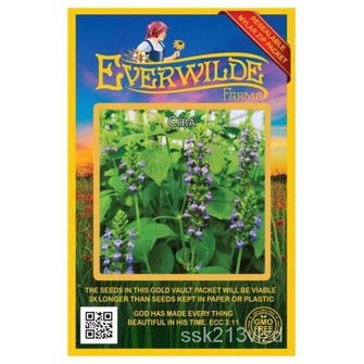 Everwilde Farms Borage Herb Seeds – 1/4 Lb Mylar Packet, Heirloom, Open Pollinated (Borago Officinalis)