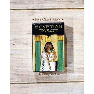 Egyptian Tarot Mini ไพ่ยิปซีแท้มาตรฐานขนาดพกพา ไพ่ทาโร่ต์ ไพ่ยิปซี Tarot Oracle Card