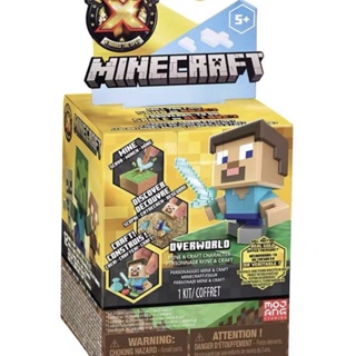 ♘Treasure X Gold Treasure Minecraft My World กล่องตาบอดของแท้รอบกล่องขุดสมบัติ