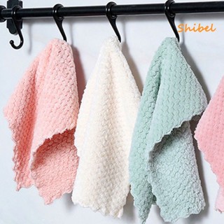 Hhl_ ผ้าขนหนูดูดซับน้ํา ป้องกันน้ํามัน สําหรับห้องครัว 1/2 ชิ้น