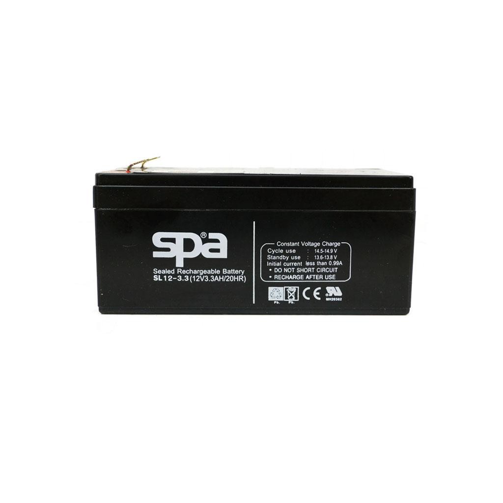 sla-battery-sl-12-3-3-spa-12v-3-3ah-แบตเตอรี่แห้ง-ออกใบกำกับภาษีได้-batterymania