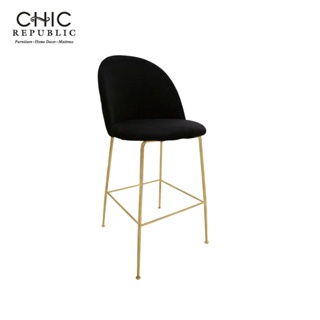 Chic Republic ESITA/75,เก้าอี้บาร์ - สี ดำ
