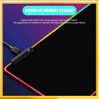 ⚡【COD AVAILABLE】350*250*4mm Gaming Mouse Pad Computer Mousepad RGB Large Lighting Mouse Carpet