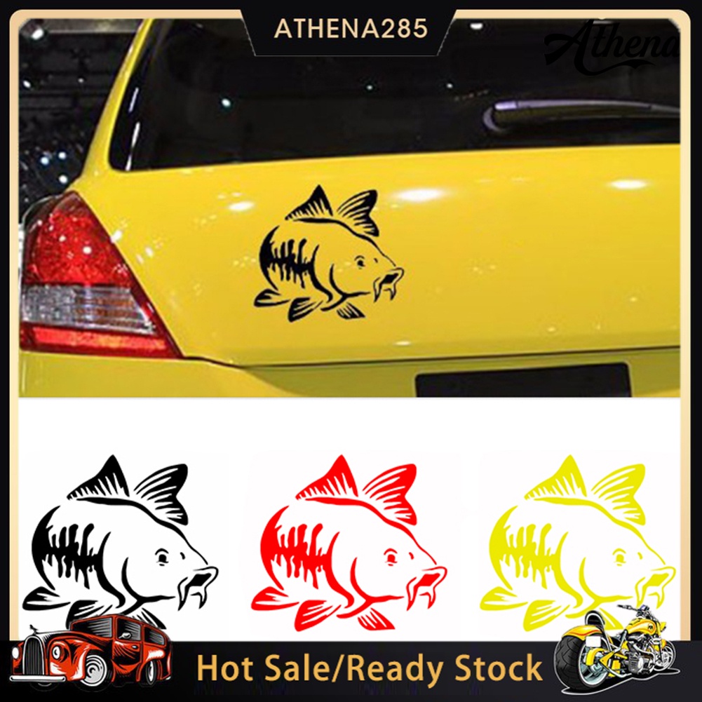 รถเก๋งตกปลาเก๋งรถเก๋งด้านข้างหน้าต่างรถบรรทุกรถบรรทุก-art-sticker-decal-decor