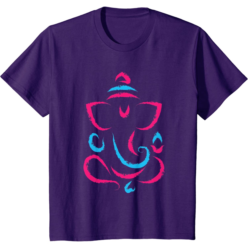 เสื้อยืดโยคะฮินดูอินเดีย-deepavali-diwali-rangoli-ganesh