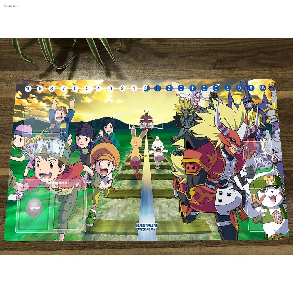 Board Game Digimon Duel Playmat Trading Card Game Mat DTCG CCG Mat