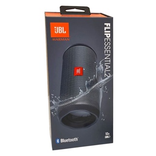 JBL Flip Essential 2 Portable Waterproof Wireless Bluetooth Speaker (Black)