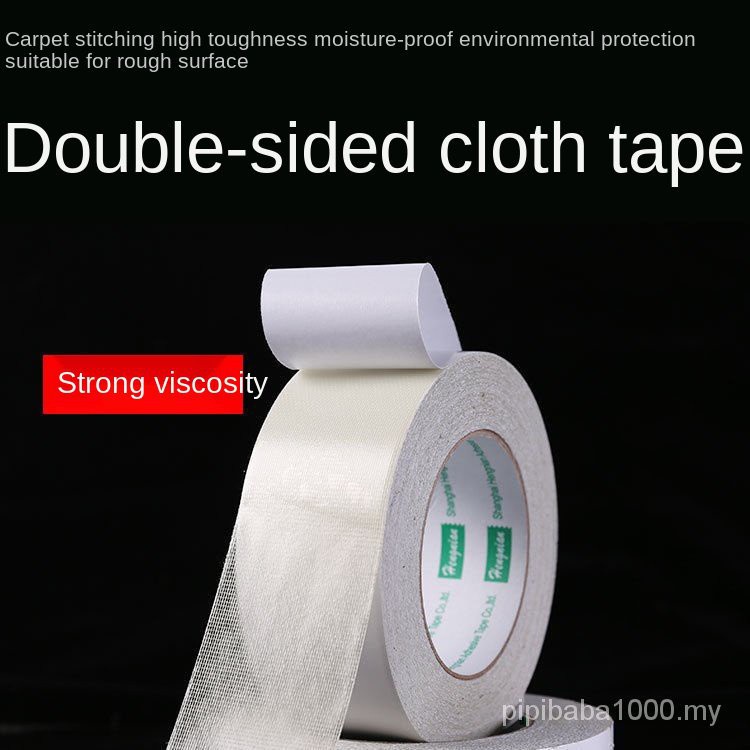 3M Double Sided Velcro Tape DoubleSided Cloth Tape Strong Permanent Mesh Cloth DoubleSided