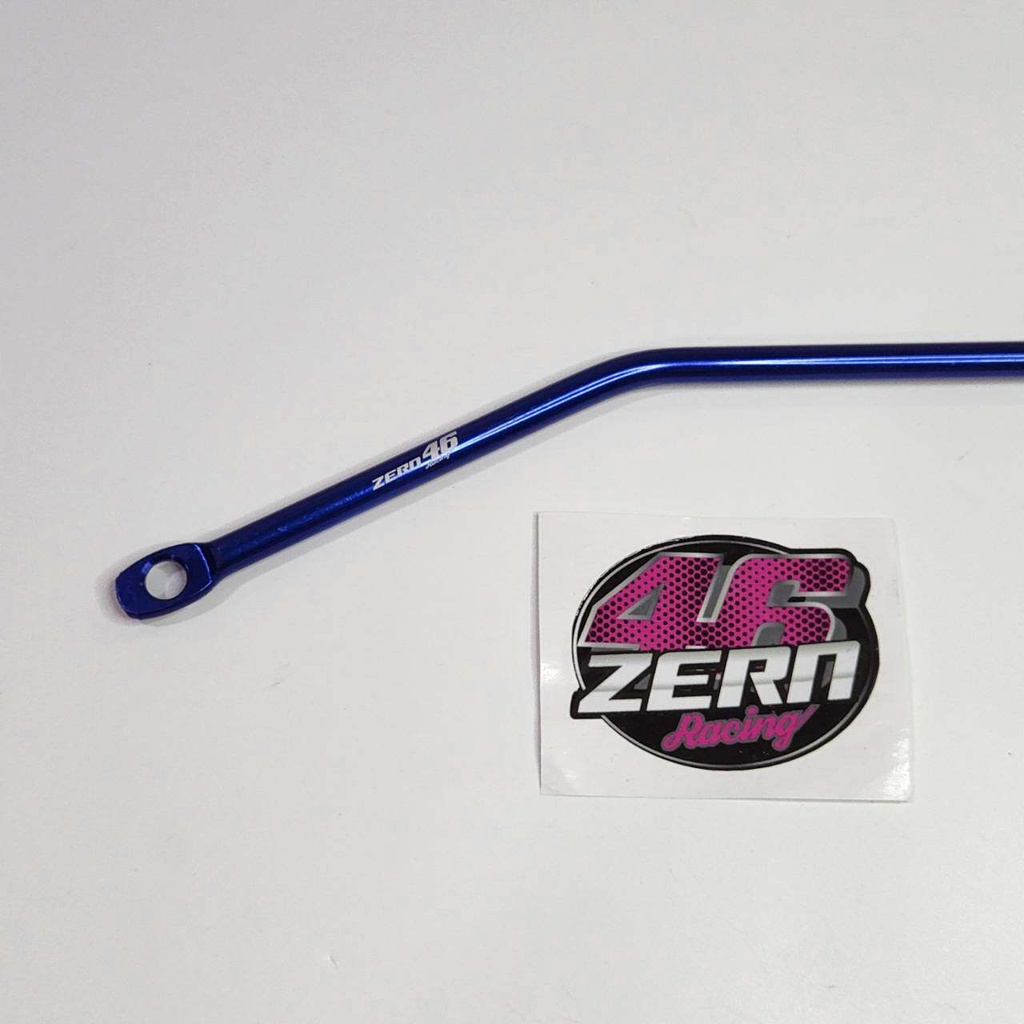 zern-เหล็กยึดท่อ-รุ่นตัวงอ-รูปตัวl45-สีน้ำเงิน-แปลงใส่รถได้ทุกรุ่น-อลูมิเนียมเกรดอากาศยาน-แถมสติ๊กเกอร์zern46