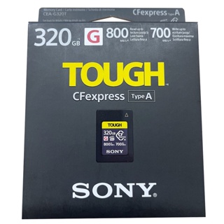 Sony CEA-G Series 320GB CFexpress Type A TOUGH Memory Card (800 MB/s), CEA-G320T